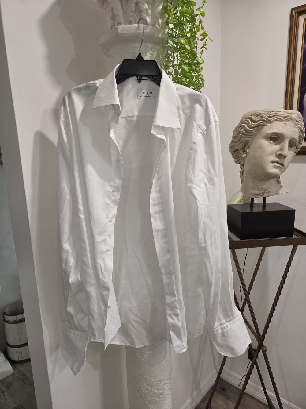 Eton White Classic Dress Shirt - Timeless Formal Essential